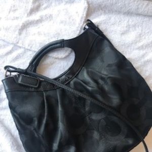 Black Coach Crossbody